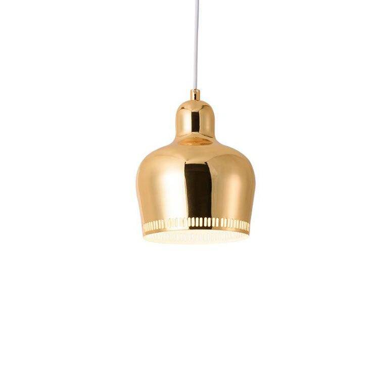 Suspension design LED avec abat-jour arrondi en métal Luxury Alto - vue 4 sur 7