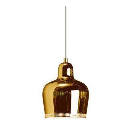 Suspension design LED avec abat-jour arrondi en métal Luxury Alto - vue 6 sur 7