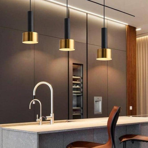 Suspension design à LED en métal style Loft Light