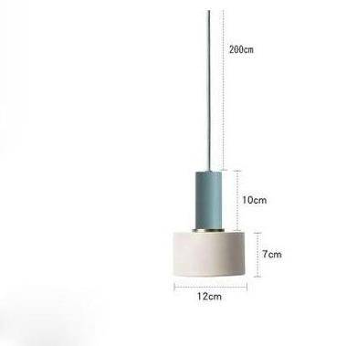 Suspension design à LED en métal style Loft Light