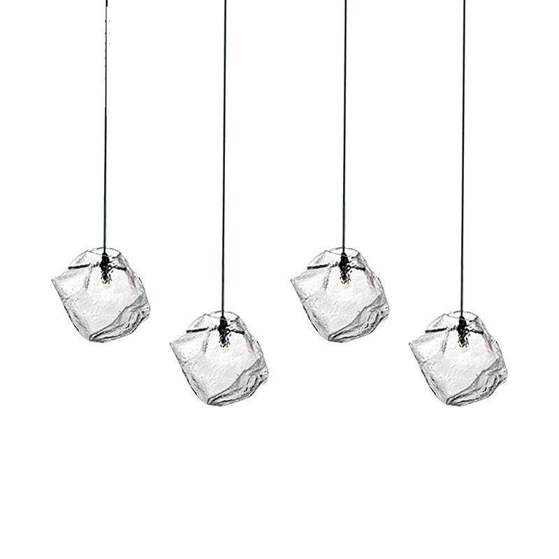Suspension design à LED en pierre de verre Light - vue 5 sur 5