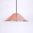 Suspension design LED avec abat-jour arrondi rose gold Loft