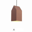 Suspension design à LED avec abat-jour en aluminium coloré Home
