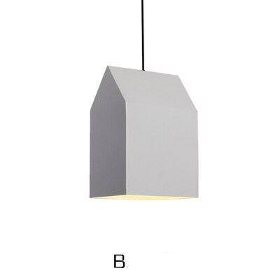 Suspension design à LED avec abat-jour en aluminium coloré Home