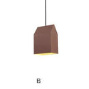 Suspension design à LED avec abat-jour en aluminium coloré Home