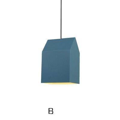 Suspension design à LED avec abat-jour en aluminium coloré Home