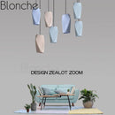 Suspension design à LED en céramique coloré Art Loft