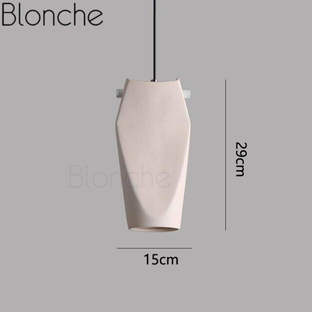 Suspension design à LED en céramique coloré Art Loft - vue 4 sur 8