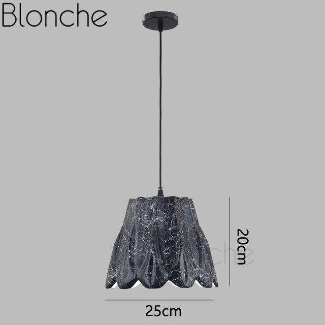 Suspension LED de formes en céramique coloré - vue 13 sur 13