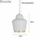 Suspension design à LED avec abat-jour métal industriel Loft