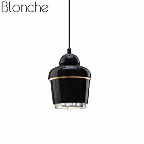 Suspension design à LED avec abat-jour métal industriel Loft