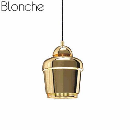 Suspension design à LED avec abat-jour métal industriel Loft - vue 7 sur 9