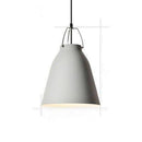 Suspension design à LED en métal avec abat-jour coloré Loft
