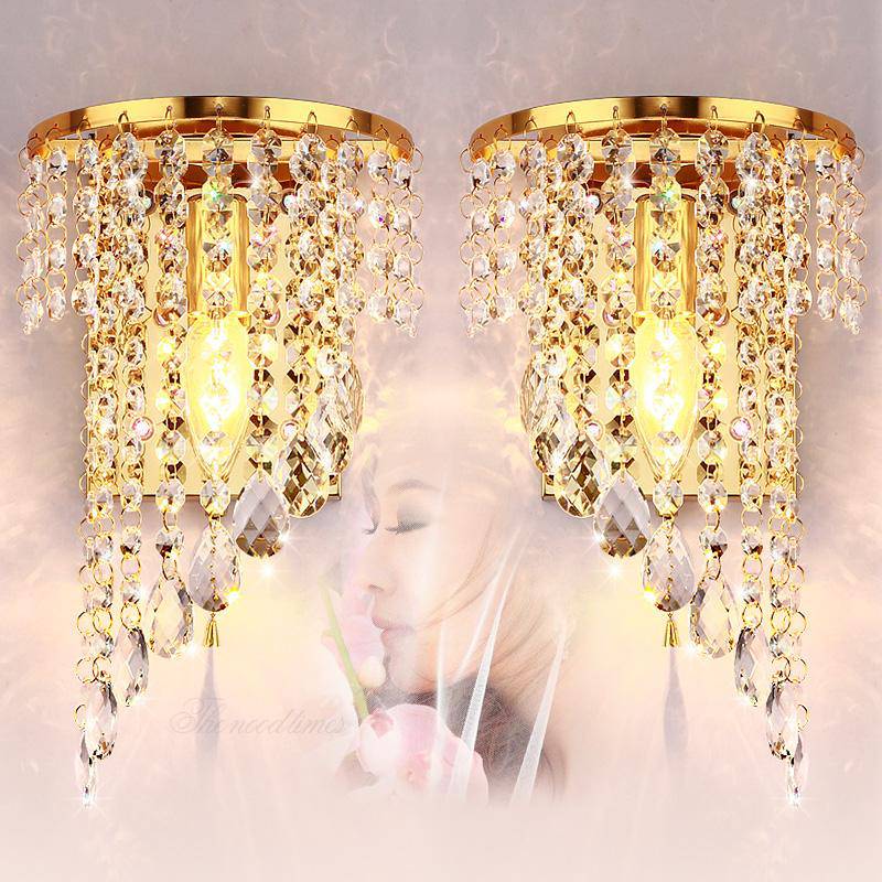 Applique murale LED en cristal Sconce - vue 4 sur 8