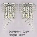Applique murale LED en cristal Sconce