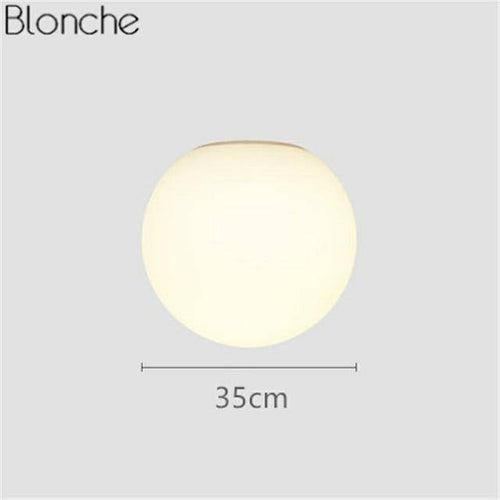 Applique murale LED boule en verre Loft