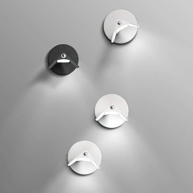 Applique murale design à LED en métal aux formes géométriques - vue 2 sur 8