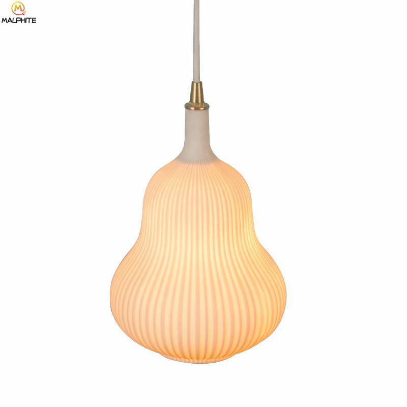 Suspension LED en céramique ondulé Kitchen - vue 5 sur 6