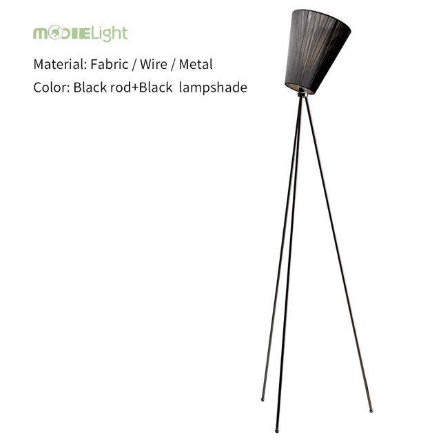 Lampadaire design tripod de couleur Oslo - vue 10 sur 12