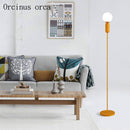 Modern minimalist floor lamp in candy colour
