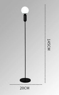 Modern minimalist floor lamp in candy colour