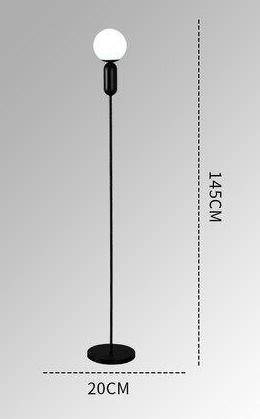 Modern minimalist floor lamp in candy colour