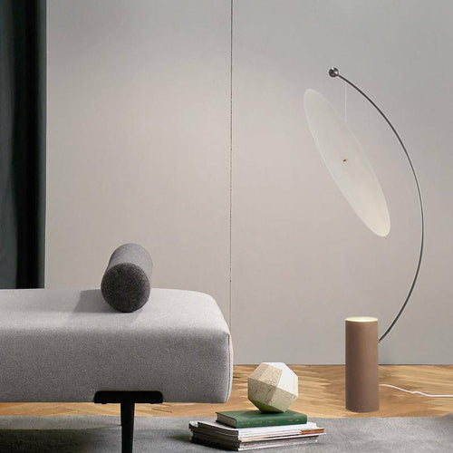 Lampadaire design à LED arrondi moderne Art
