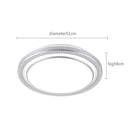 Plafonnier design à LED rond blanc Light
