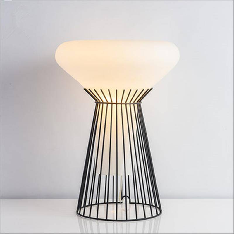 Lampe de chevet design LED cage Tafellamp - vue 4 sur 7