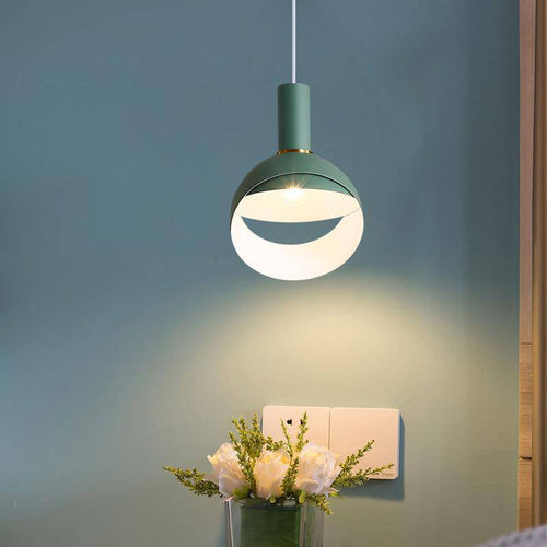 Suspension design boule ouverte coloré à LED Circle - vue 7 sur 15