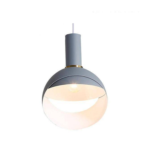 Suspension design boule ouverte coloré à LED Circle - vue 12 sur 15