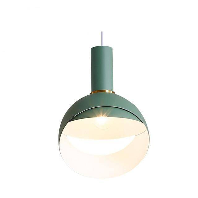 Suspension design boule ouverte coloré à LED Circle - vue 5 sur 15