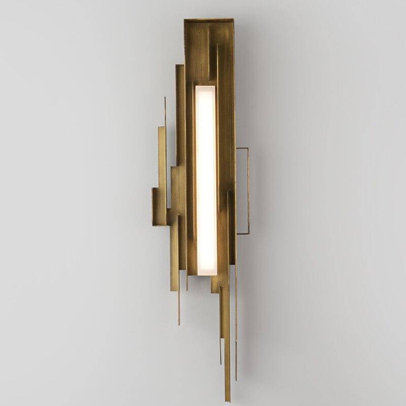 Applique murale LED design doré Luxury - vue 6 sur 7