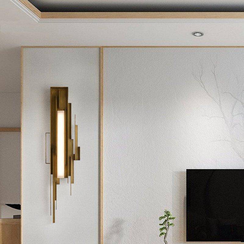 Applique murale LED design doré Luxury - vue 4 sur 7