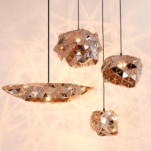 Suspension design plusieurs formes de petits triangles Sparks - vue 10 sur 10