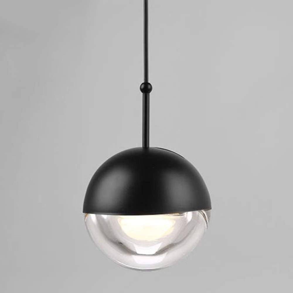 Suspension design boule en verre et métal Globe - vue 4 sur 10