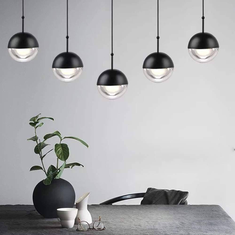 Suspension design boule en verre et métal Globe - vue 5 sur 10