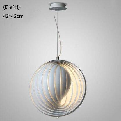 Suspension design ronde vintage Loft - vue 7 sur 7