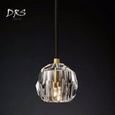 Suspension design boule de cristal moderne Luxury