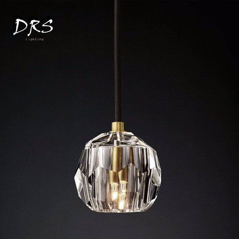 Suspension design boule de cristal moderne Luxury - vue 3 sur 6