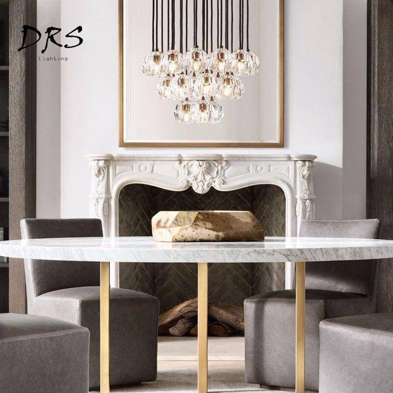 Suspension design boule de cristal moderne Luxury - vue 2 sur 6