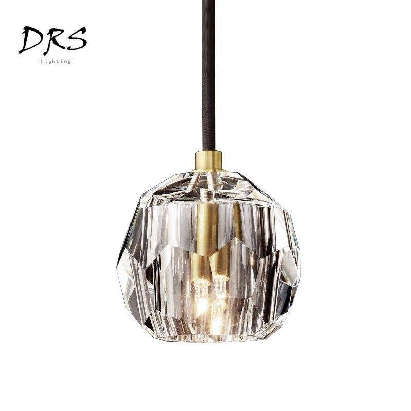 Suspension design boule de cristal moderne Luxury - vue 4 sur 6