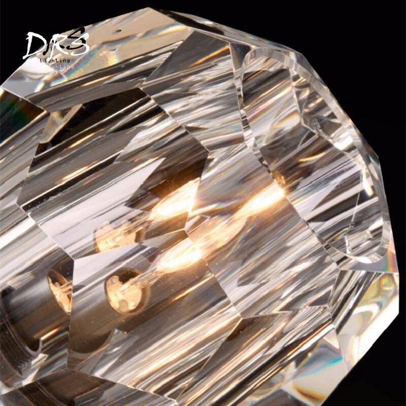 Suspension design boule de cristal moderne Luxury - vue 6 sur 6