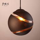 Suspension design boule découpée Creation
