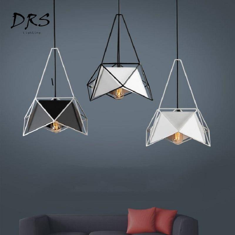 Suspension design style industriel Geometric
