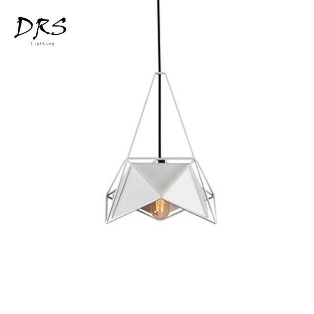 Suspension design style industriel Geometric