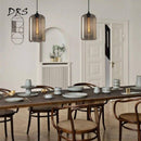 Suspension arrondies en verre de plusieurs formes scandinaves