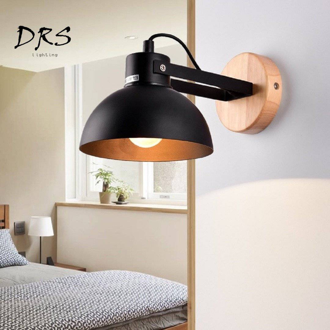 Applique murale ajustable et base en bois Nordic - vue 4 sur 6