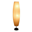 Lampadaire LED cylindre ovale en papier