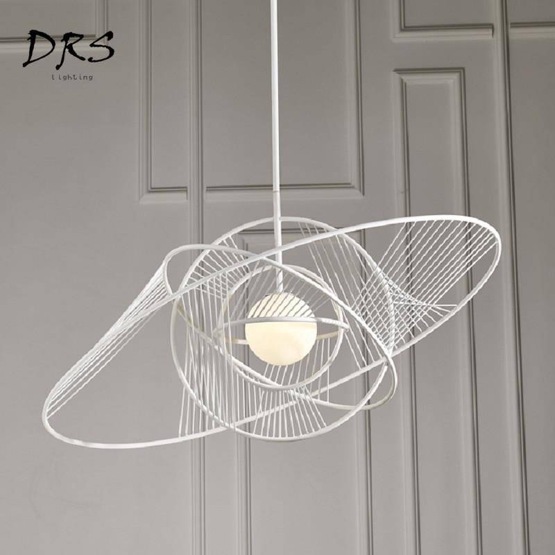 Lustre design cercles imbriqués Deco - vue 4 sur 6